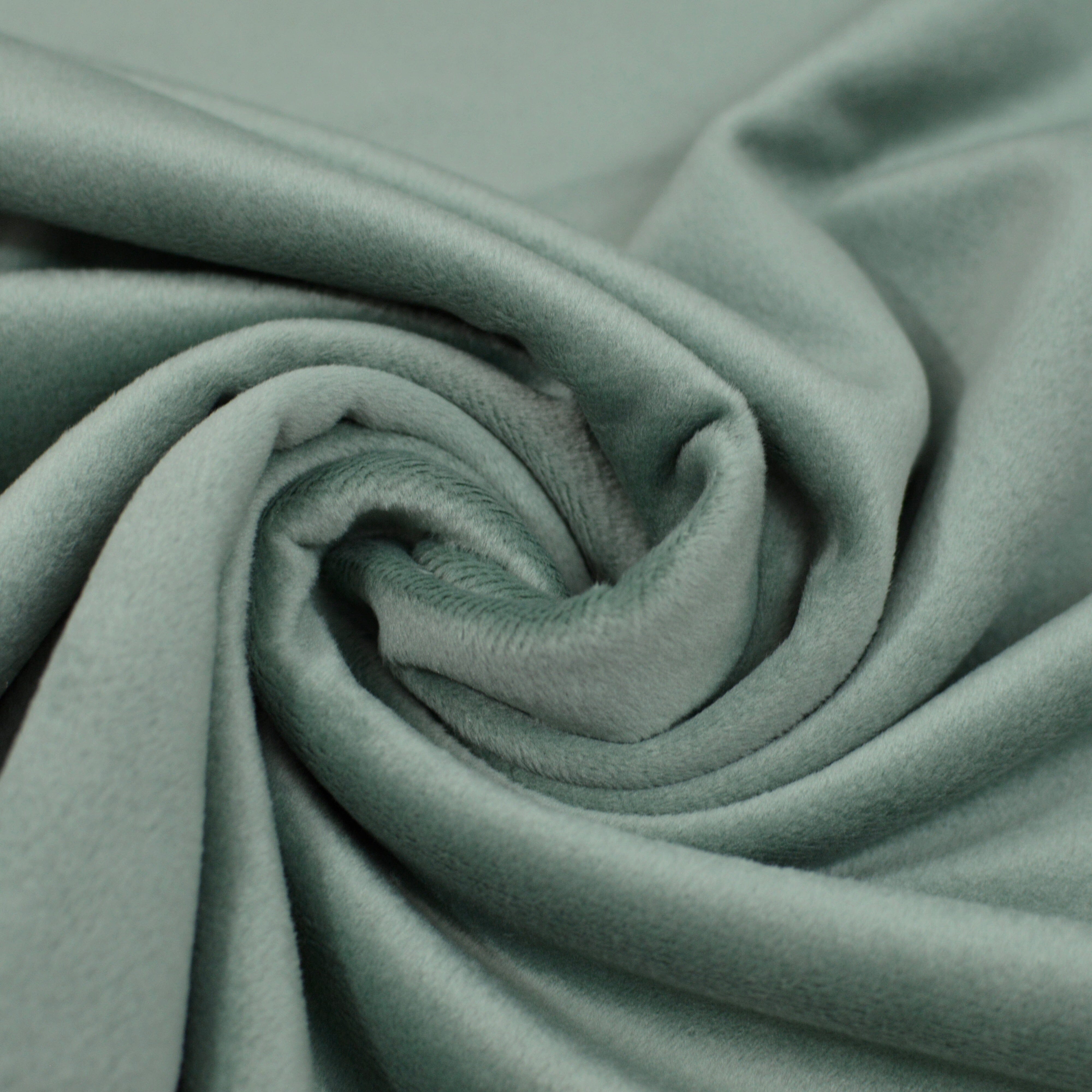 Minky Velour Fleece - altgrün Fabric poshpinks