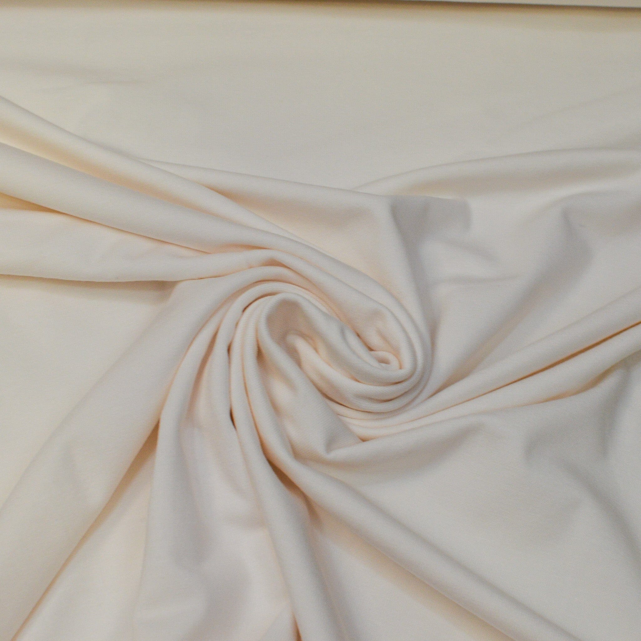 Modal Jersey - ecru Fabric poshpinks