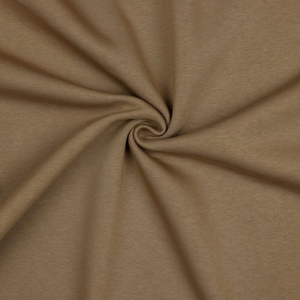 Sweatstoff - camel beige Fabric poshpinks