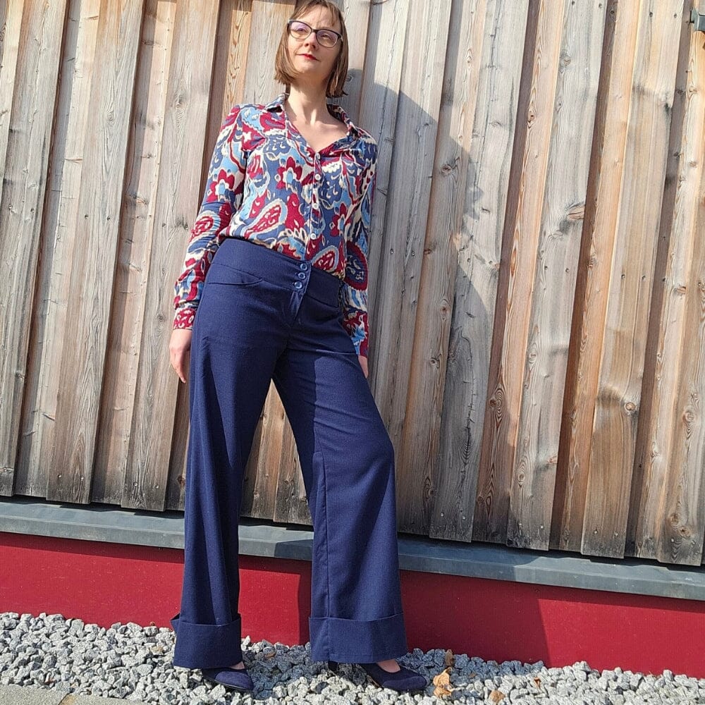 Purpurnaht Schnittmuster Ebook - Hose Maaika - Gr. 32-52 Schnittmuster poshpinks