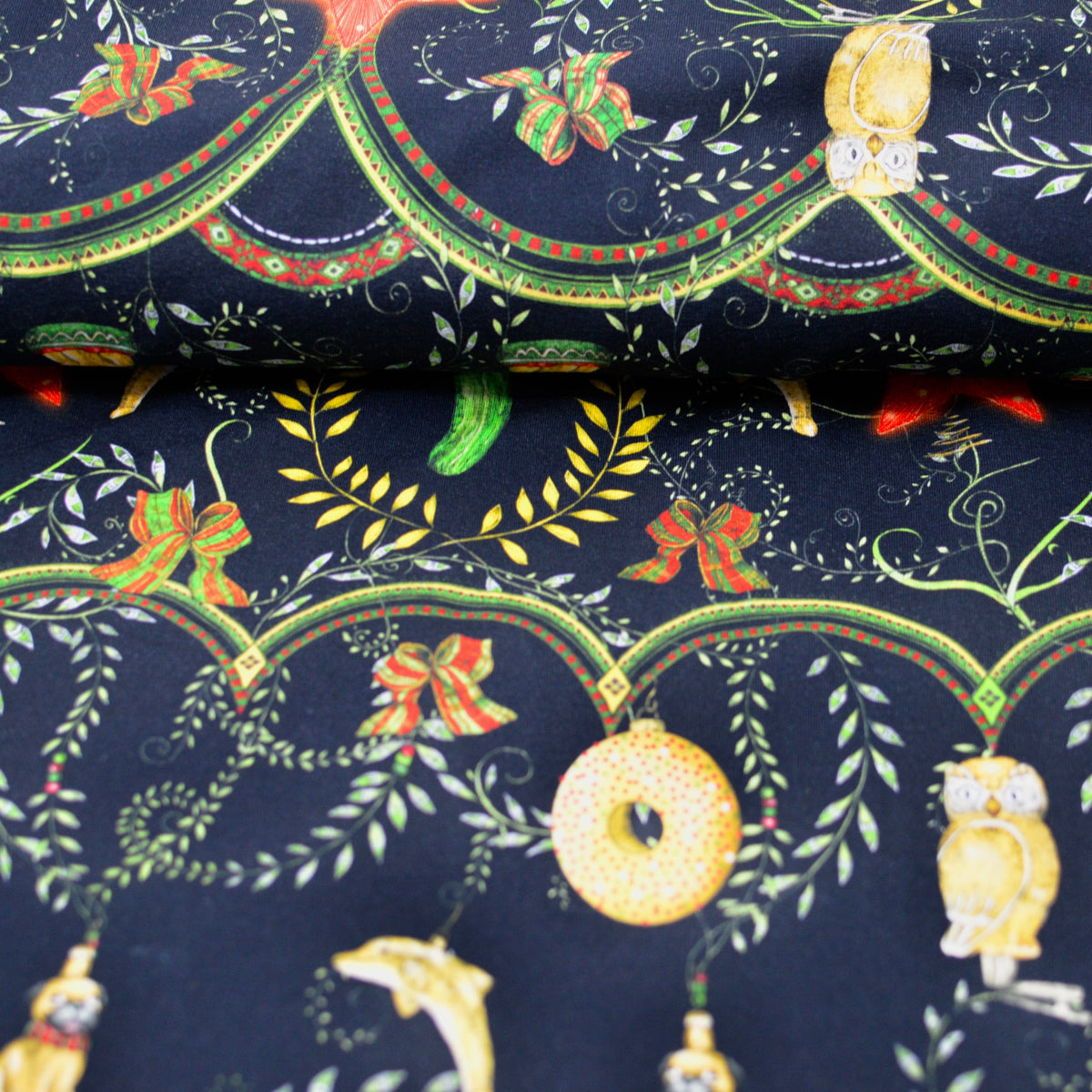 Limited Pre-Order Spirit Ugly Christmas by leni lupin - Sweat schwarz bunt Rapport poshpinks