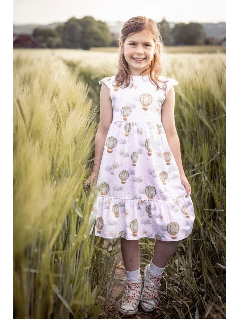 Papierschnittmuster Jessy Sewing - Girls Party Dress - Gr. 74-152 - Kleid für Kinder Schnittmuster poshpinks