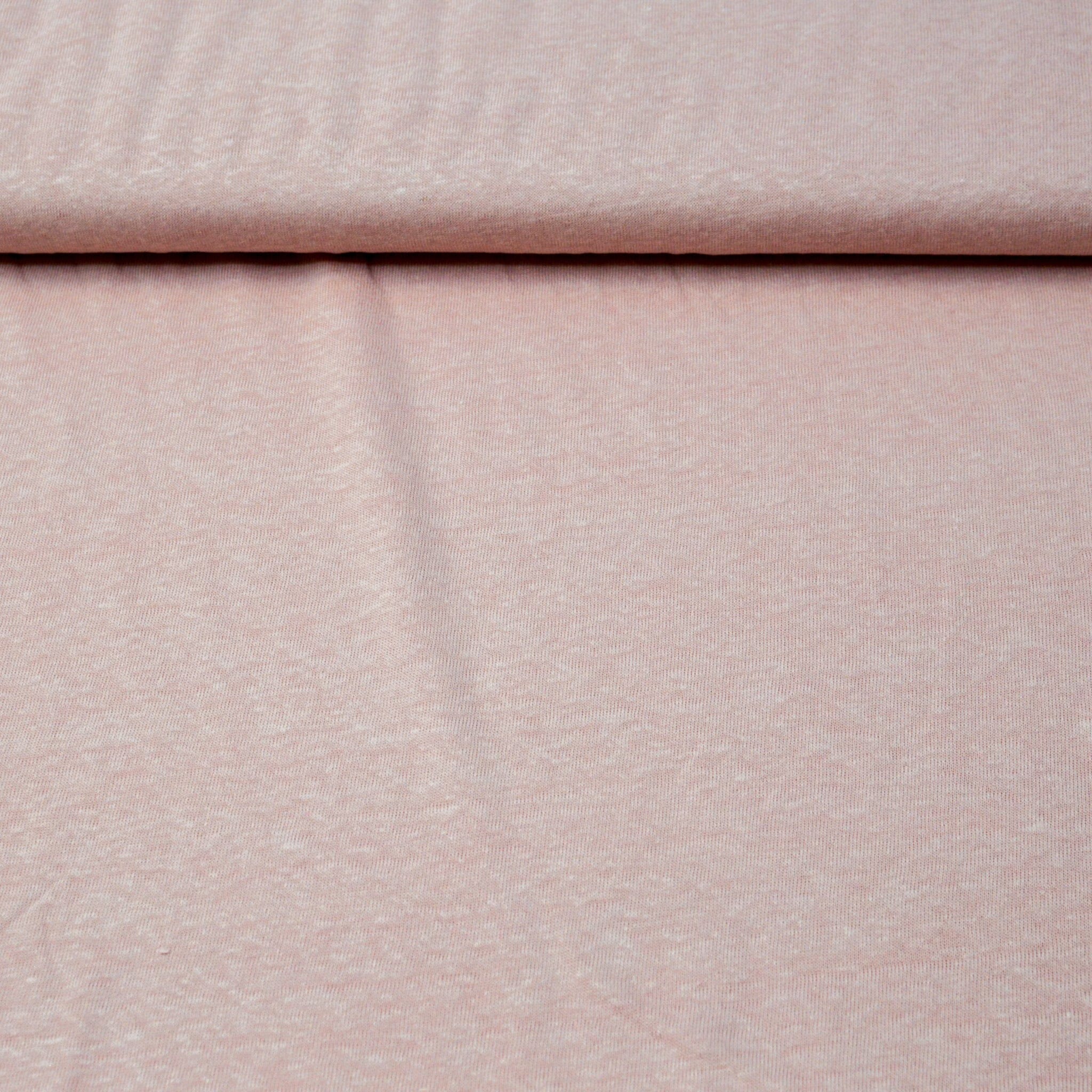 Soft Strickjersey - hellrosa Fabric poshpinks