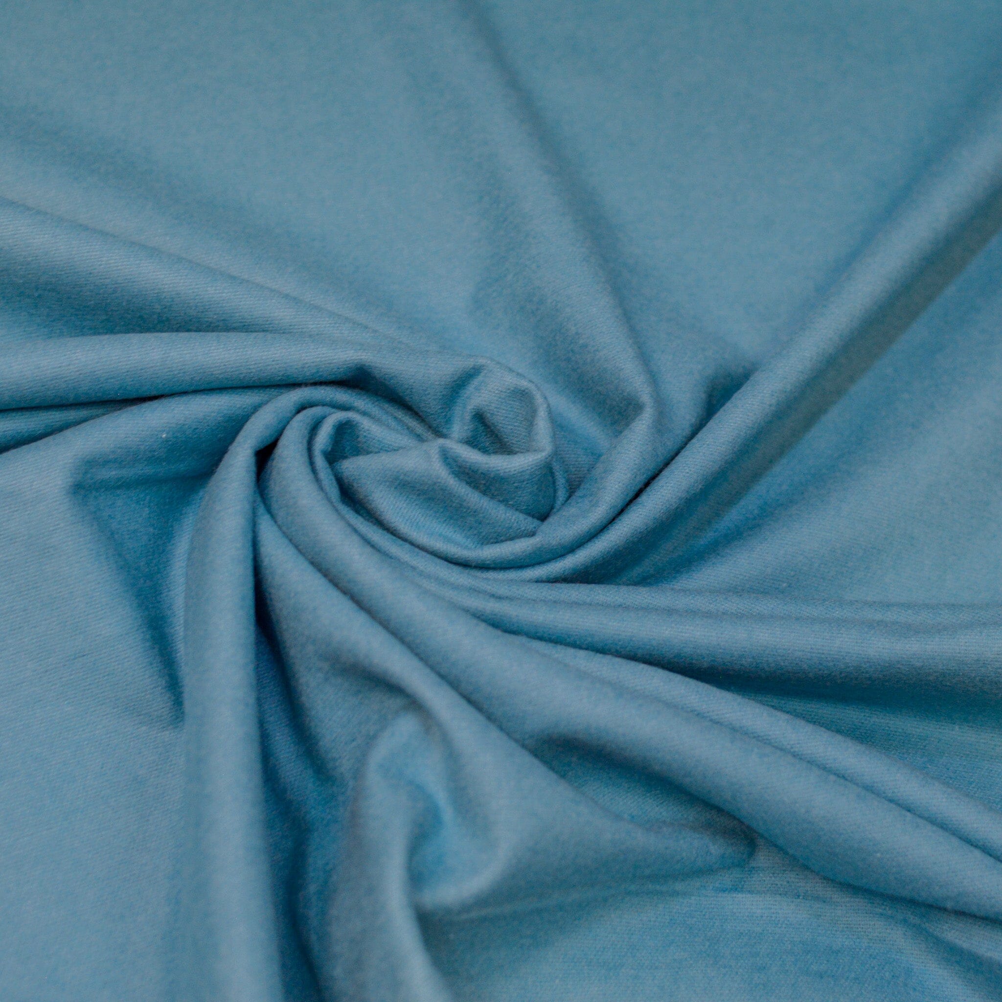 Flanell altblau Fabric poshpinks