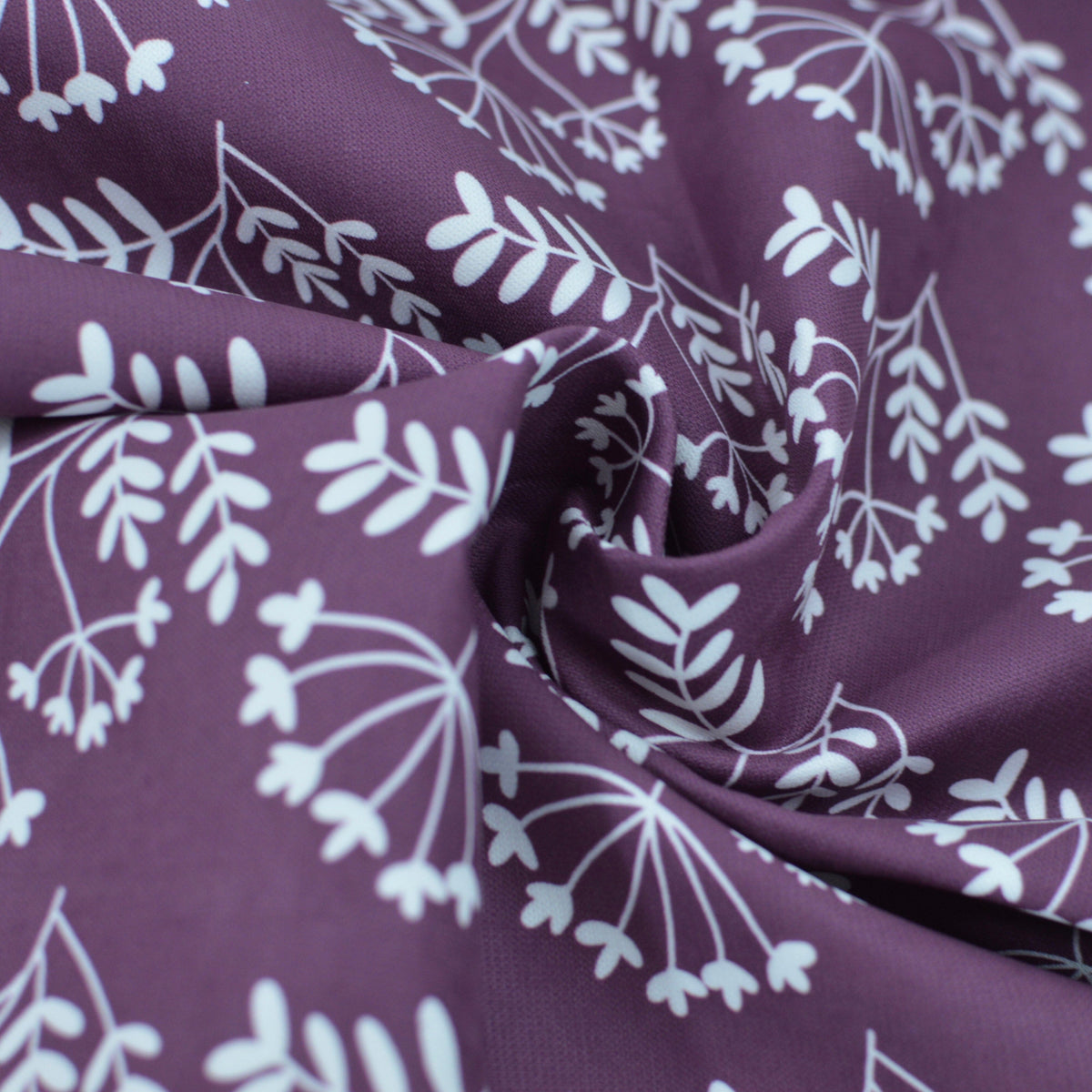 Tender recycling Canvas " Blütenzauber " berry by emjo_design Fabric poshpinks