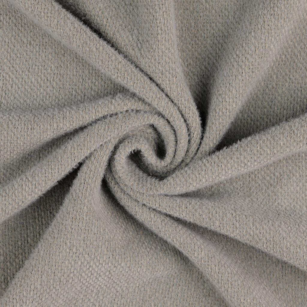 Mantelstrick - Hellgrau Fabric poshpinks