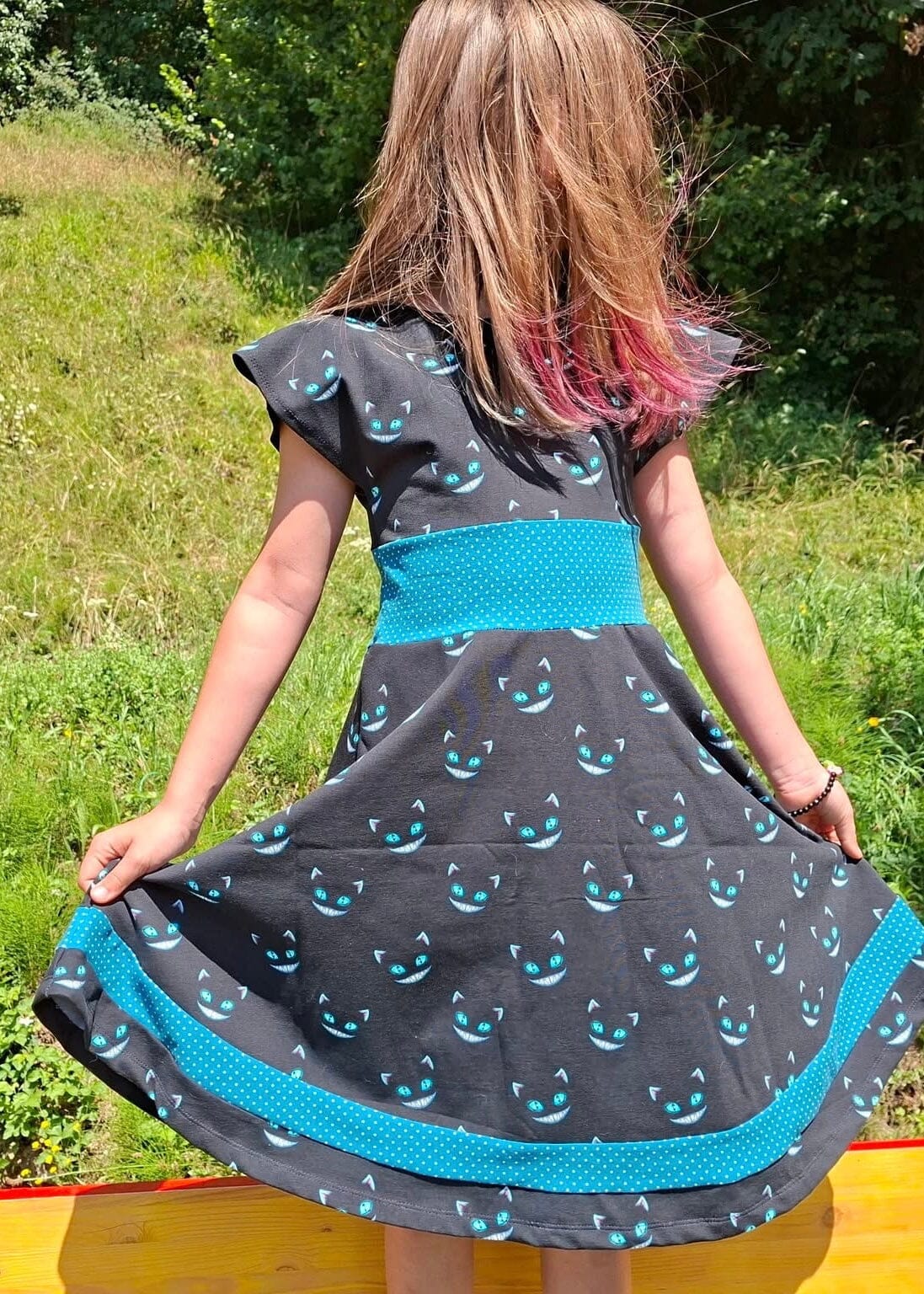 Papierschnittmuster Giulyetta Kids 74-158 - Kleid / Shirt für Kinder - Schnittmuster EBook SillyJay Schnittmuster poshpinks