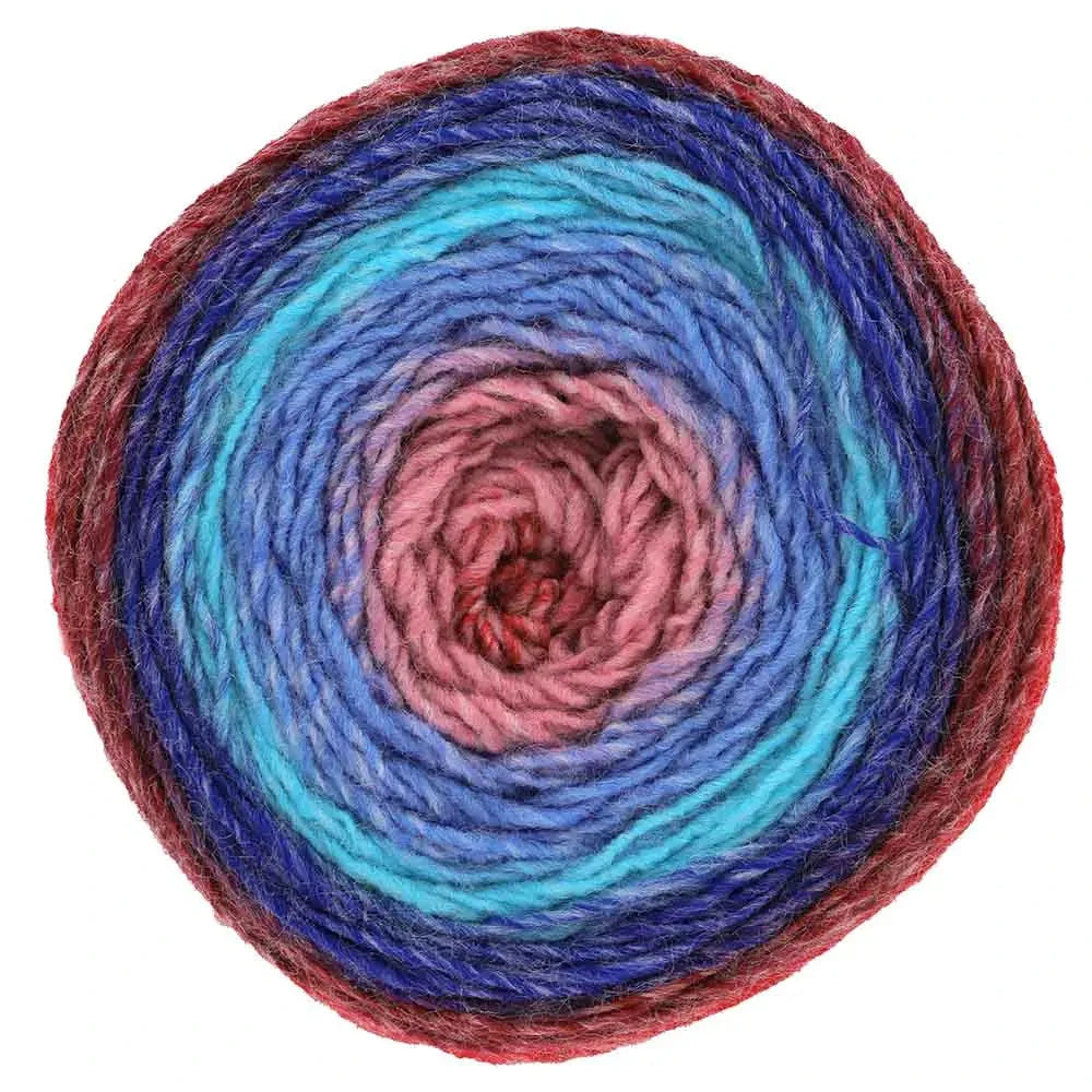King Cole Curiosity DK – Farbverlaufsgarn 150 g / 480 m Wolle poshpinks