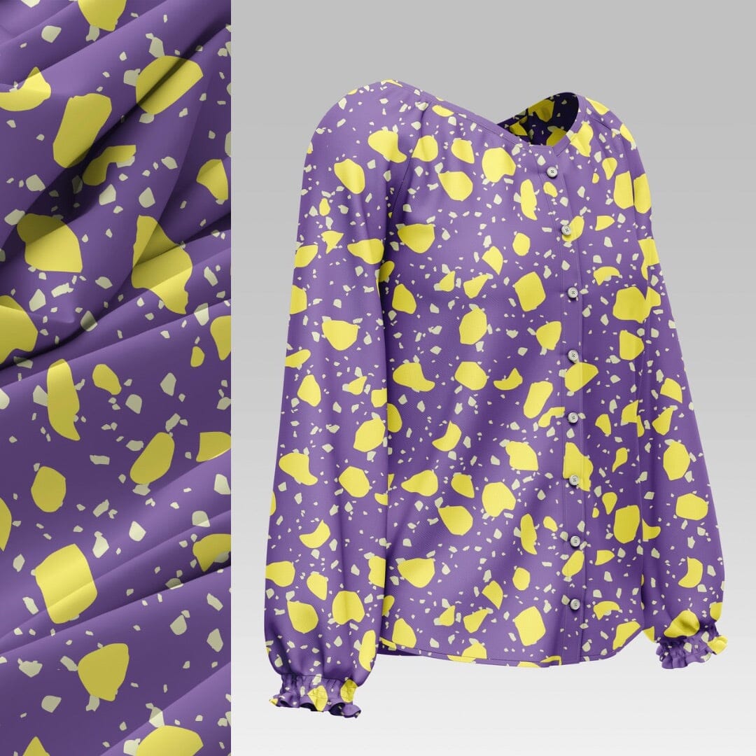 Vorbestellung Viskosetwill - Ragazzi - Limoncello di Viola Fabric poshpinks
