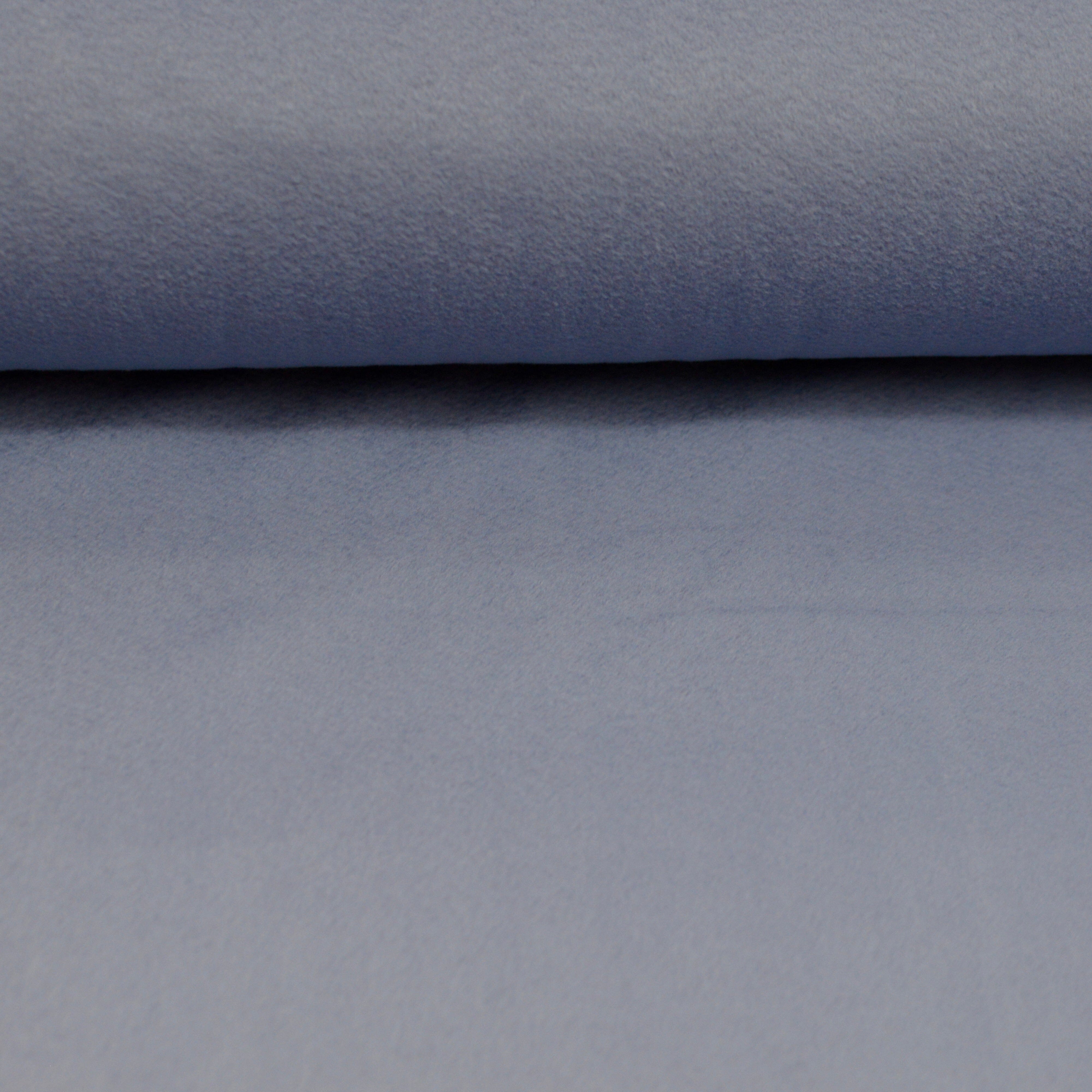 Minky Velour Fleece - jeansblau Fabric poshpinks