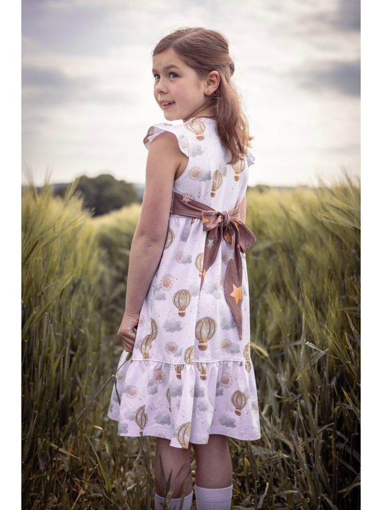 Papierschnittmuster Jessy Sewing - Girls Party Dress - Gr. 74-152 - Kleid für Kinder Schnittmuster poshpinks