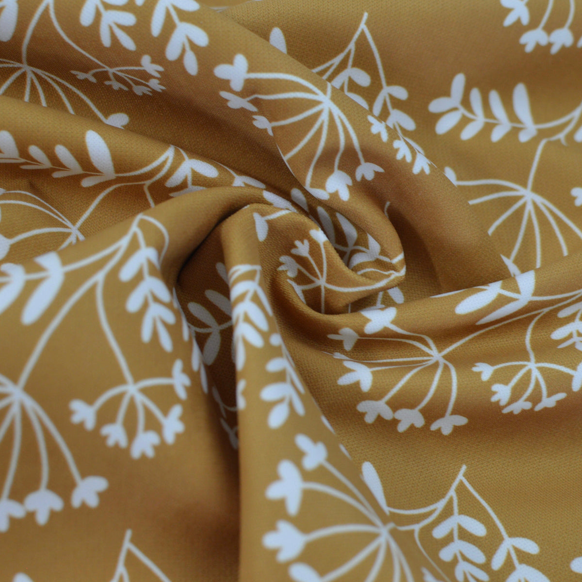 Limited pre order Tender recycling Canvas " Blütenzauber " golden by emjo_design Fabric poshpinks