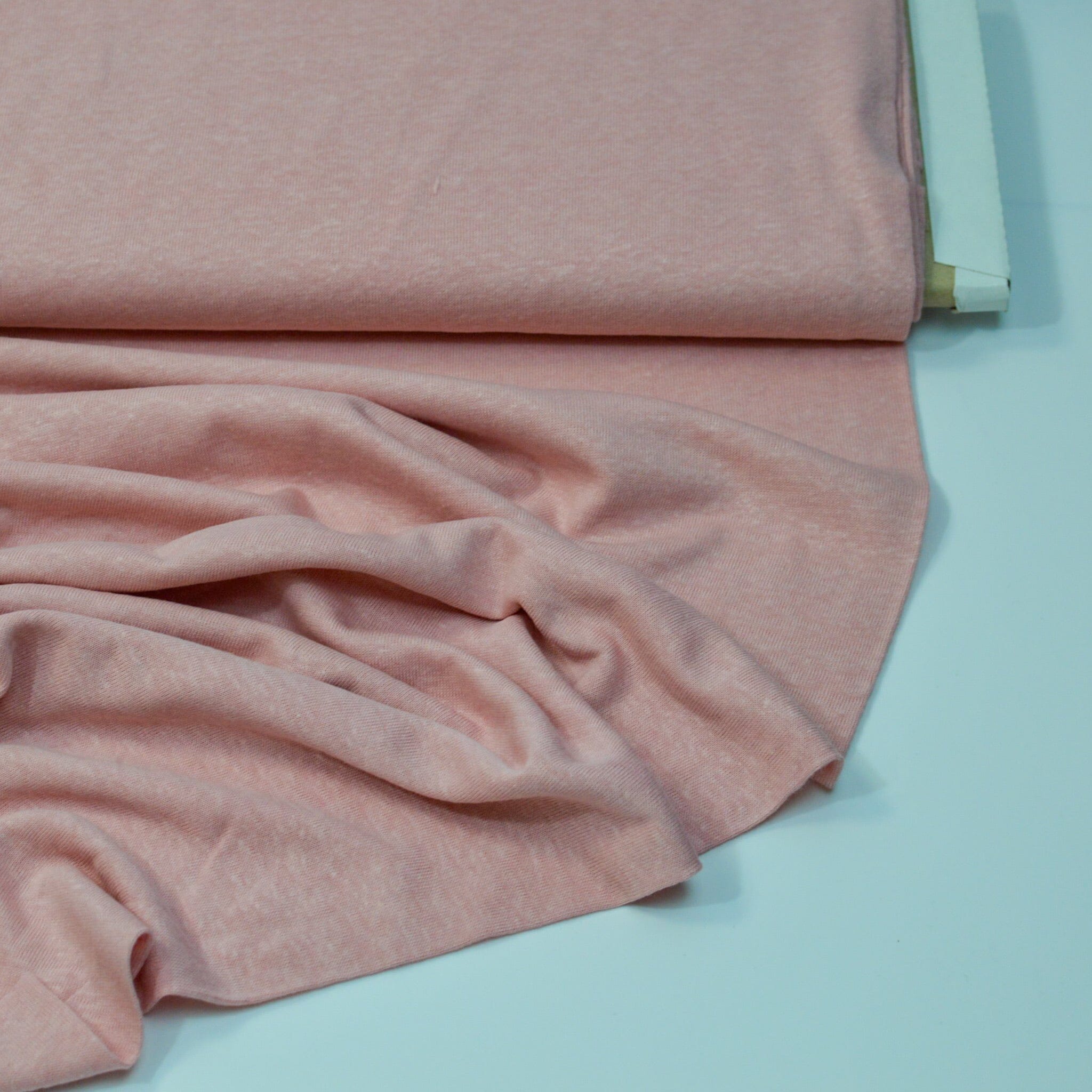 Soft Strickjersey - hellrosa Fabric poshpinks