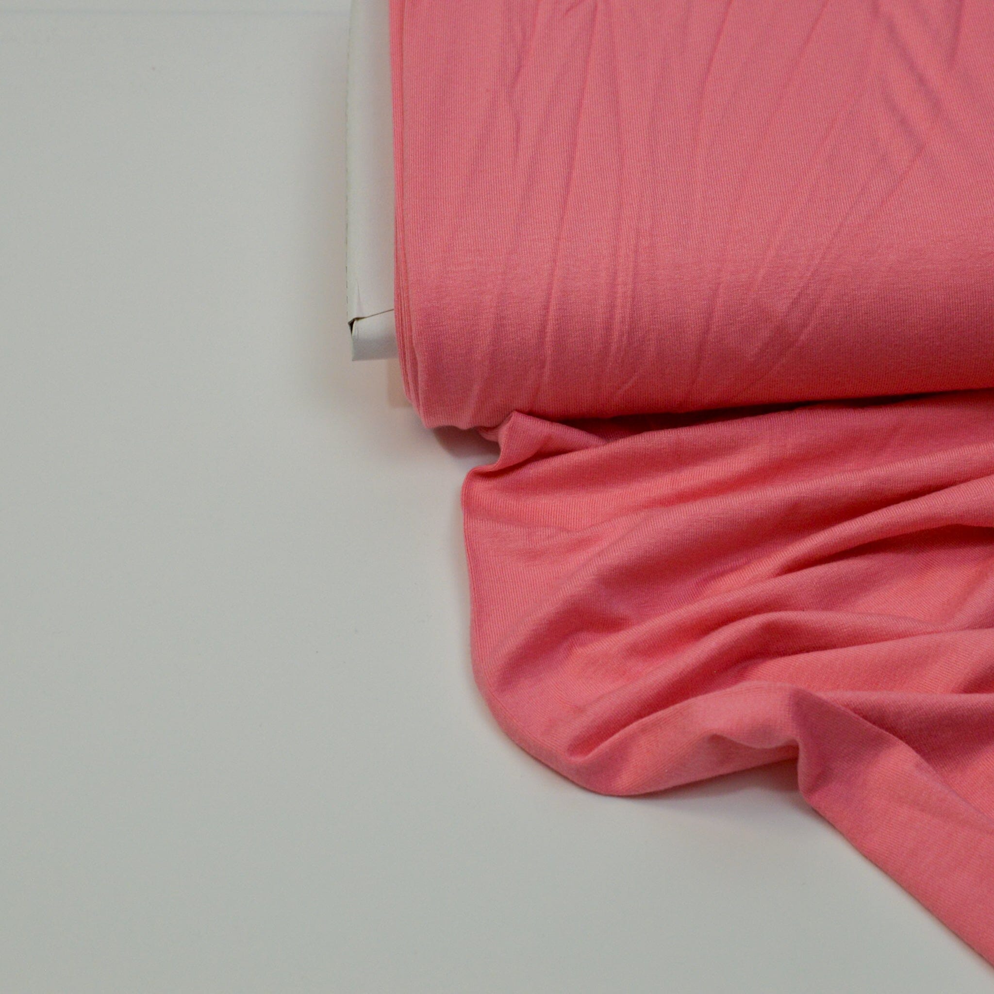 Viskosejersey - lachsrosa Fabric poshpinks