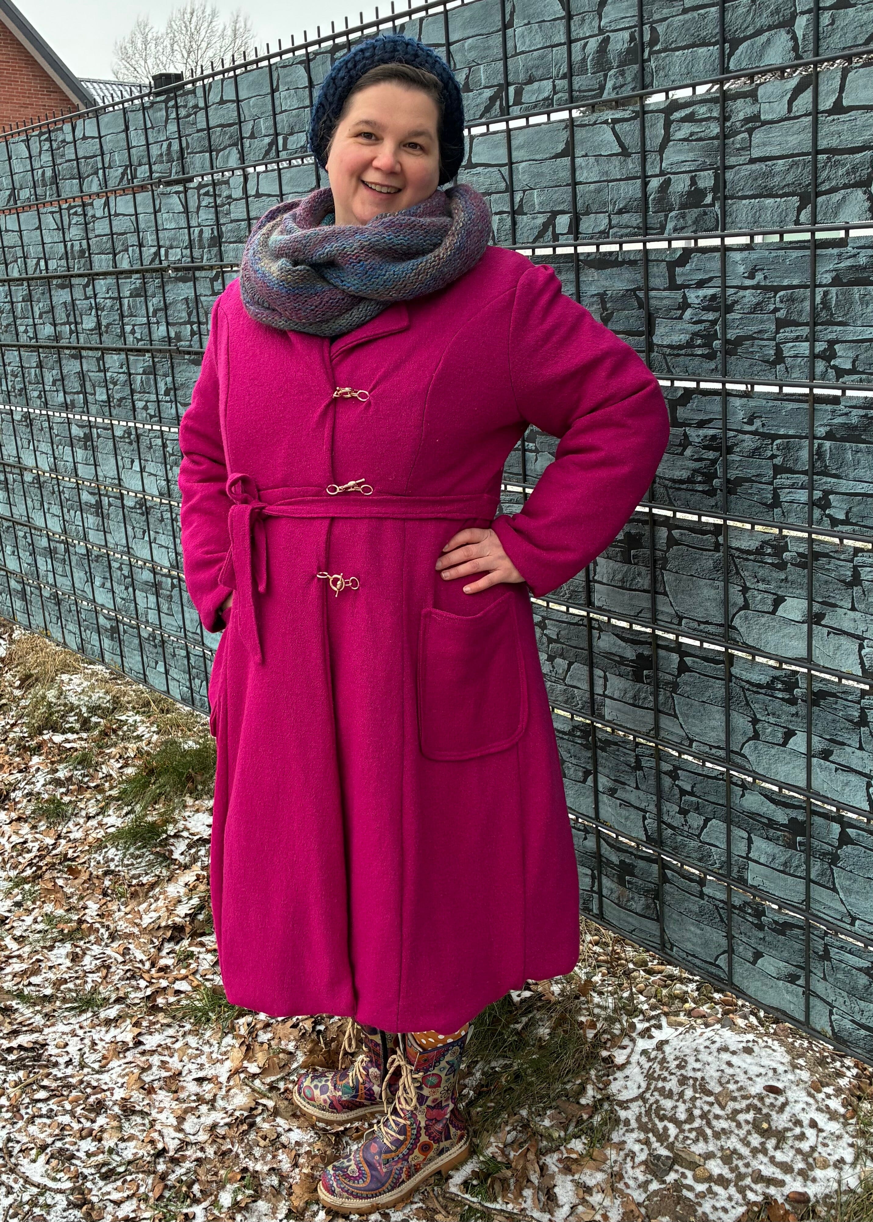 Viskose-Wolle Walkstoff - Tannengrün Fabric poshpinks
