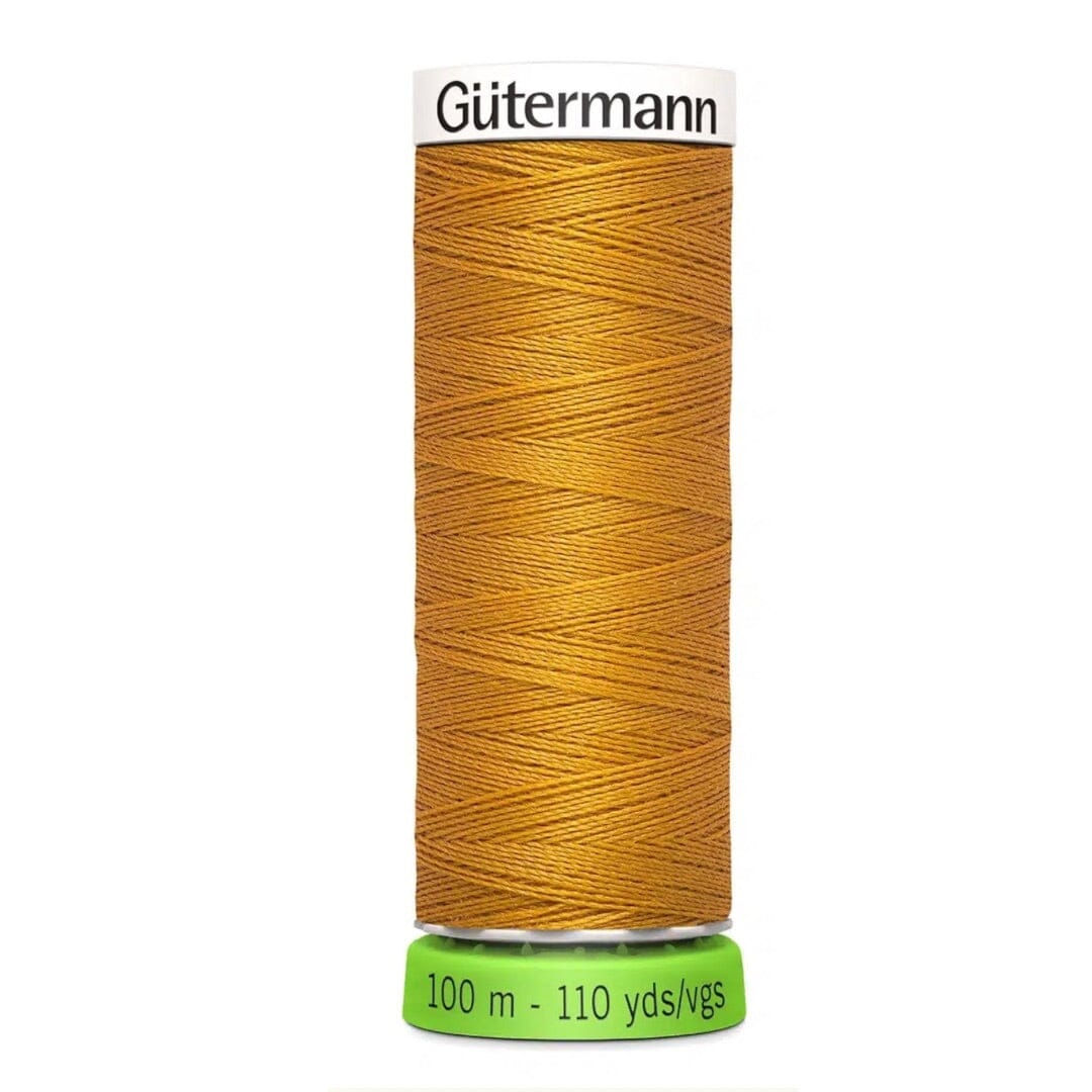 Nähgarn Gütermann Allesnäher rPet - 100m - Safrangelb (412) Stück poshpinks