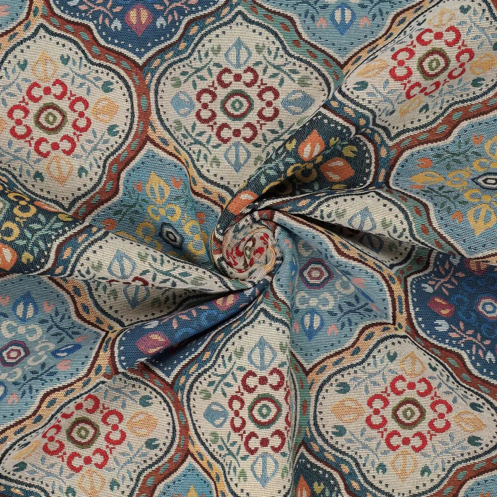 Gobelin / Jacquard / Dekostoff - Oriental Fabric poshpinks