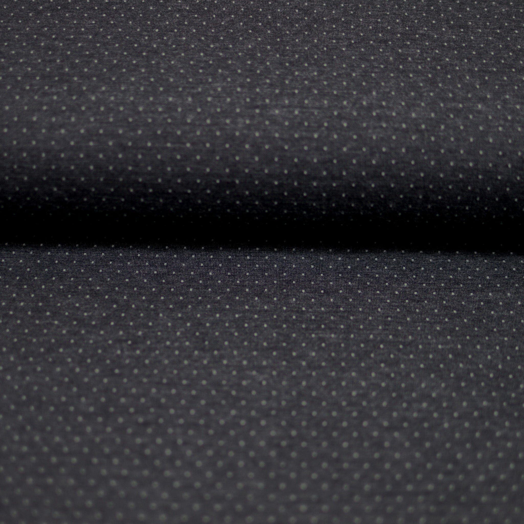 Jacquardjersey - Double Face - Streifen / Punkte - dunkelgrau Fabric poshpinks