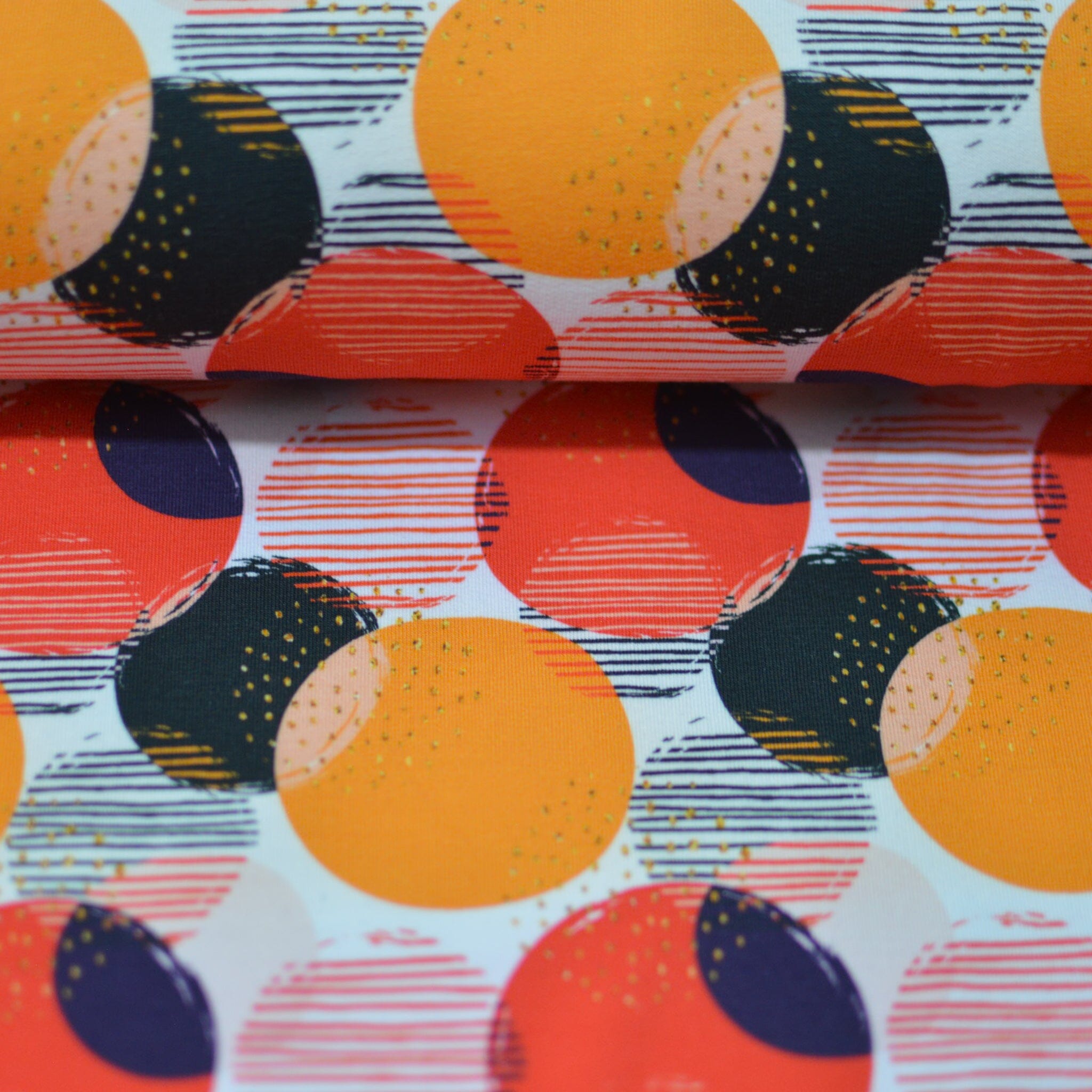 Baumwolljersey - rot Fabric poshpinks