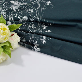 Limited Pre-Order Spirit Bordüre by leni lupin - Baumwolljersey Silvergrey Rapport poshpinks