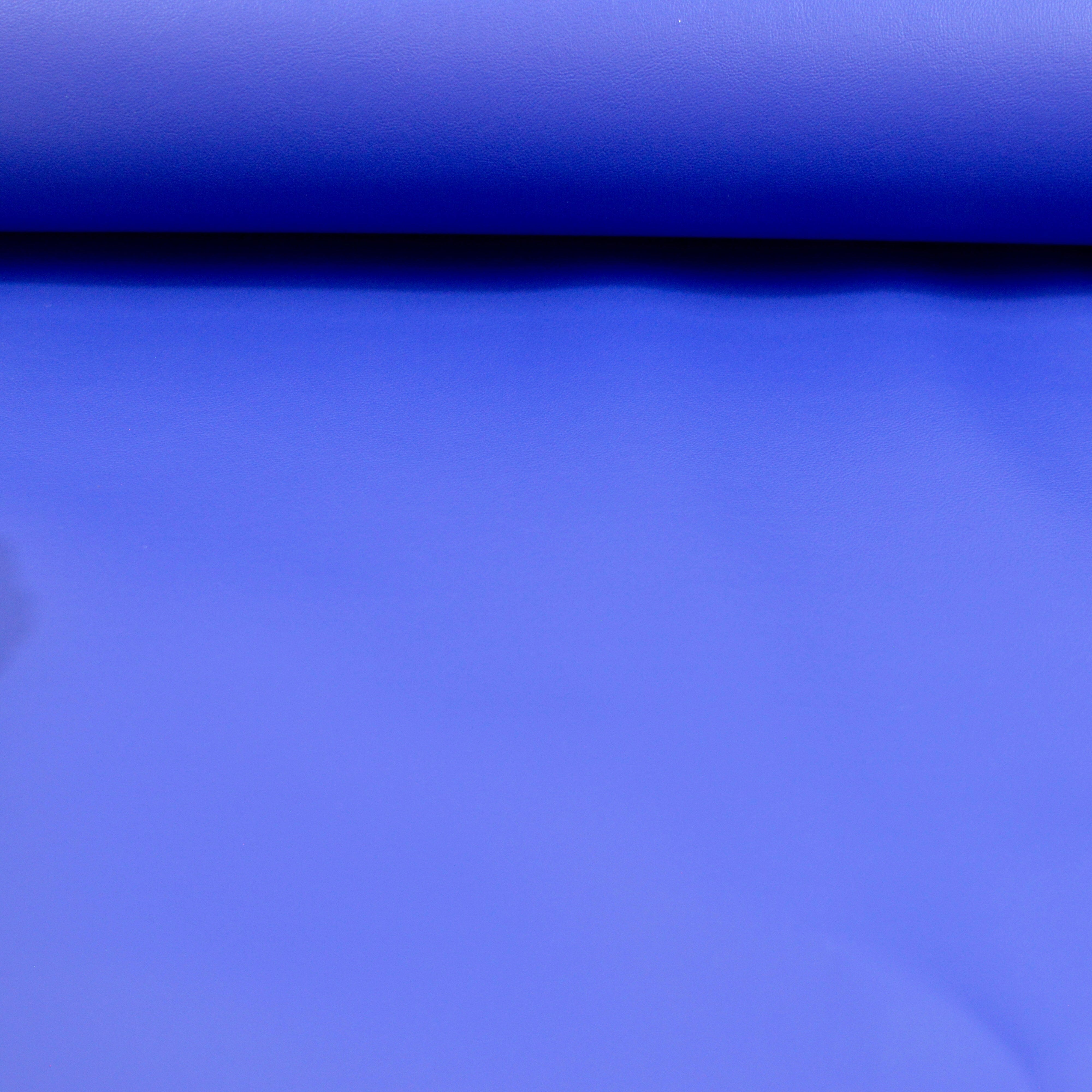 Kunstleder Nappa Style - royalblau Fabric poshpinks