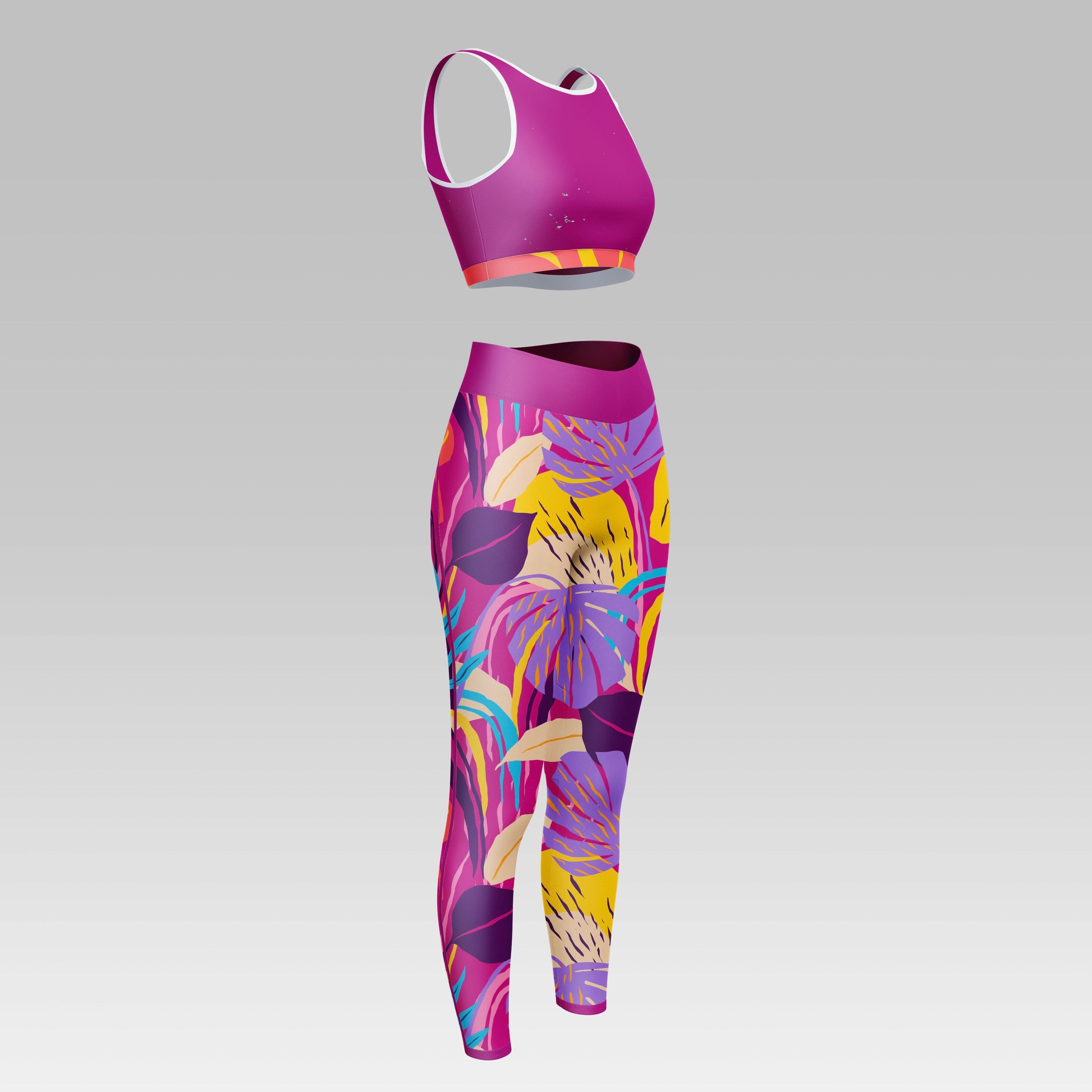 Sporty - Bade-/Sportmaschenware Ambrosia Paint pink Fabric poshpinks
