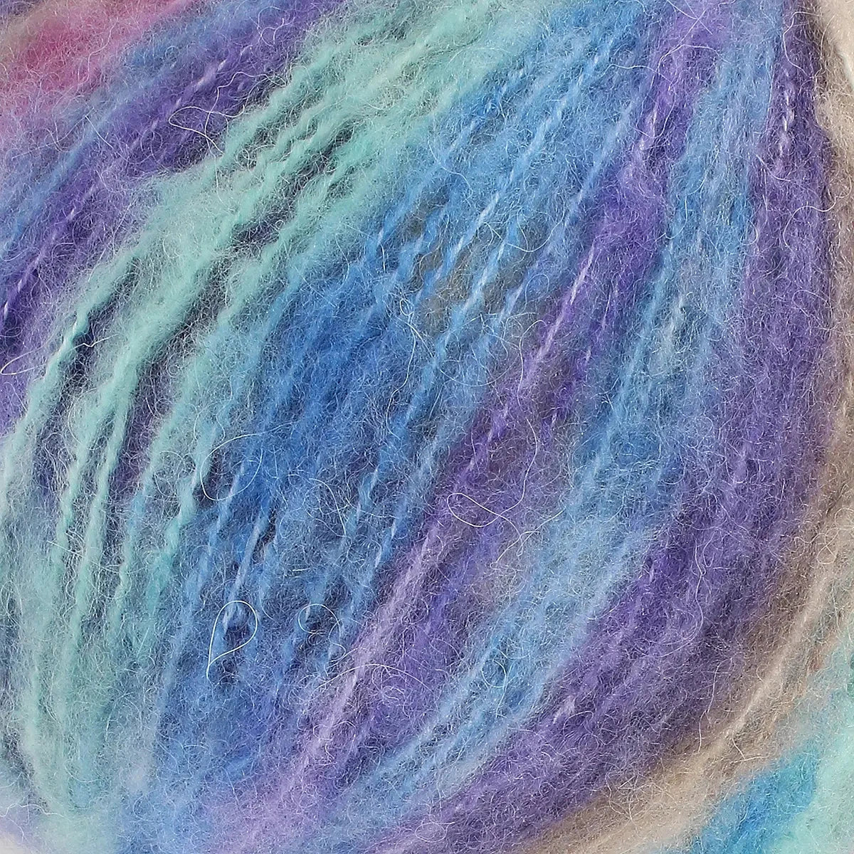 King Cole Flair Chunky – fluffiges Farbverlaufsgarn mit Mohair & Wolle Wolle poshpinks