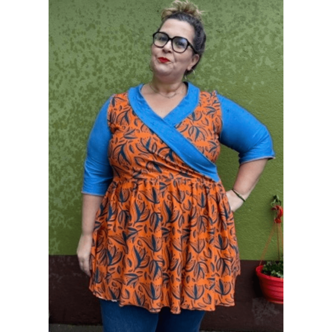 Michelle Curvy 44-54 - für C/D Cup - Schnittmuster EBook Schnittmuster poshpinks