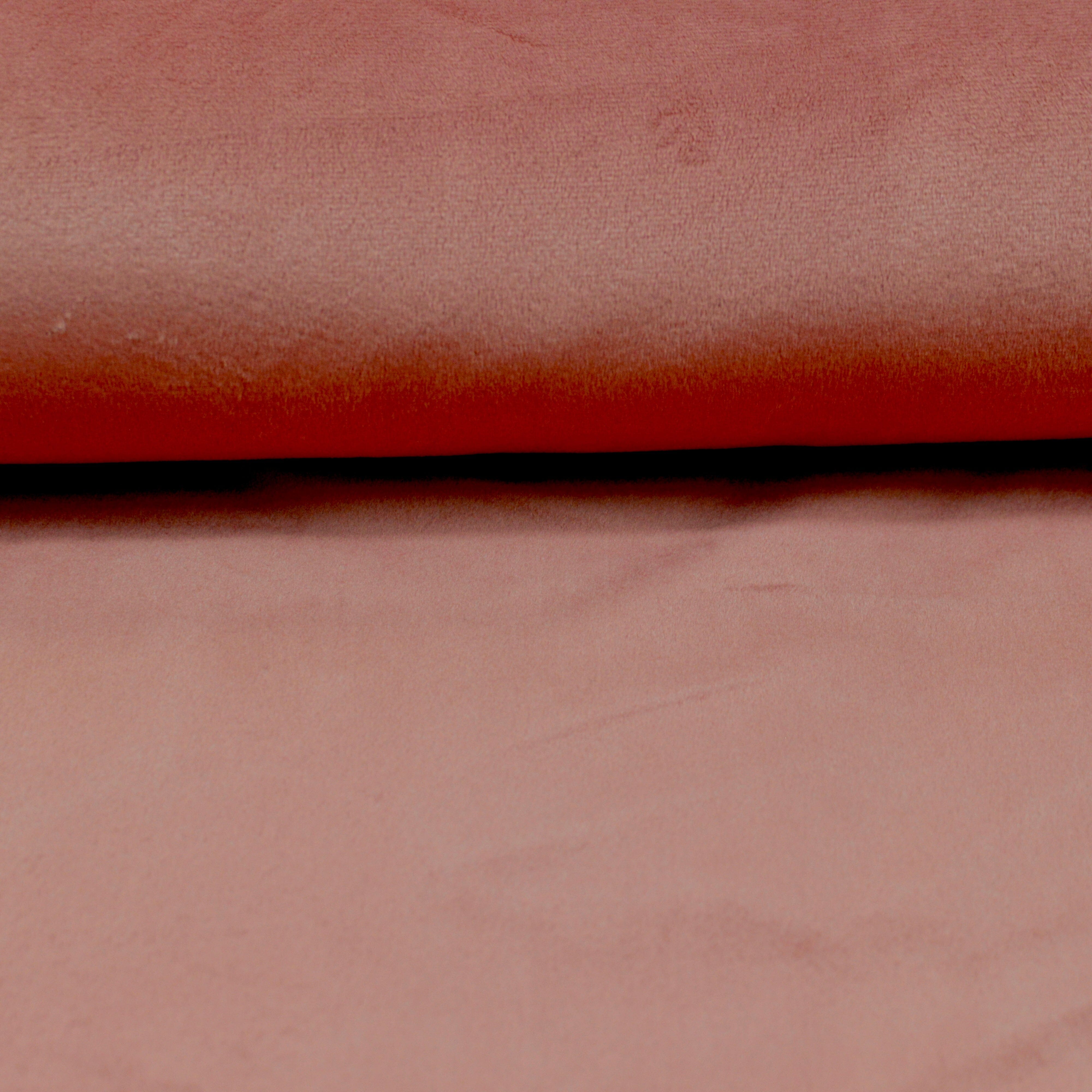 Minky Velour Fleece - rouge Fabric poshpinks