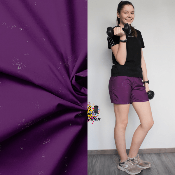Vorbestellung Swimmy - Bade-/Sportwebware Ambrosia Paint violet Fabric poshpinks