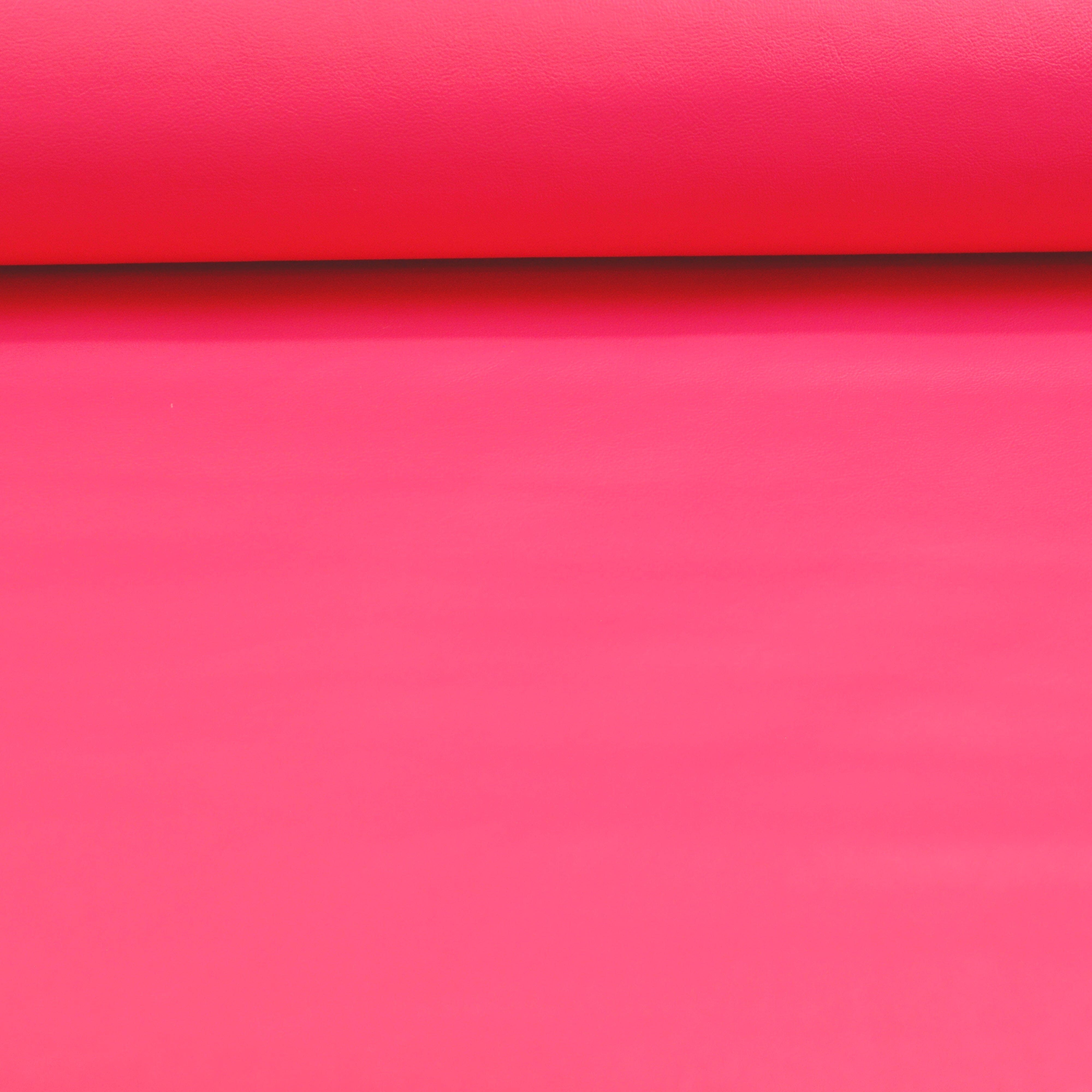 Abschnitt 50x70cm Kunstleder Nappa Style - pink Fabric poshpinks