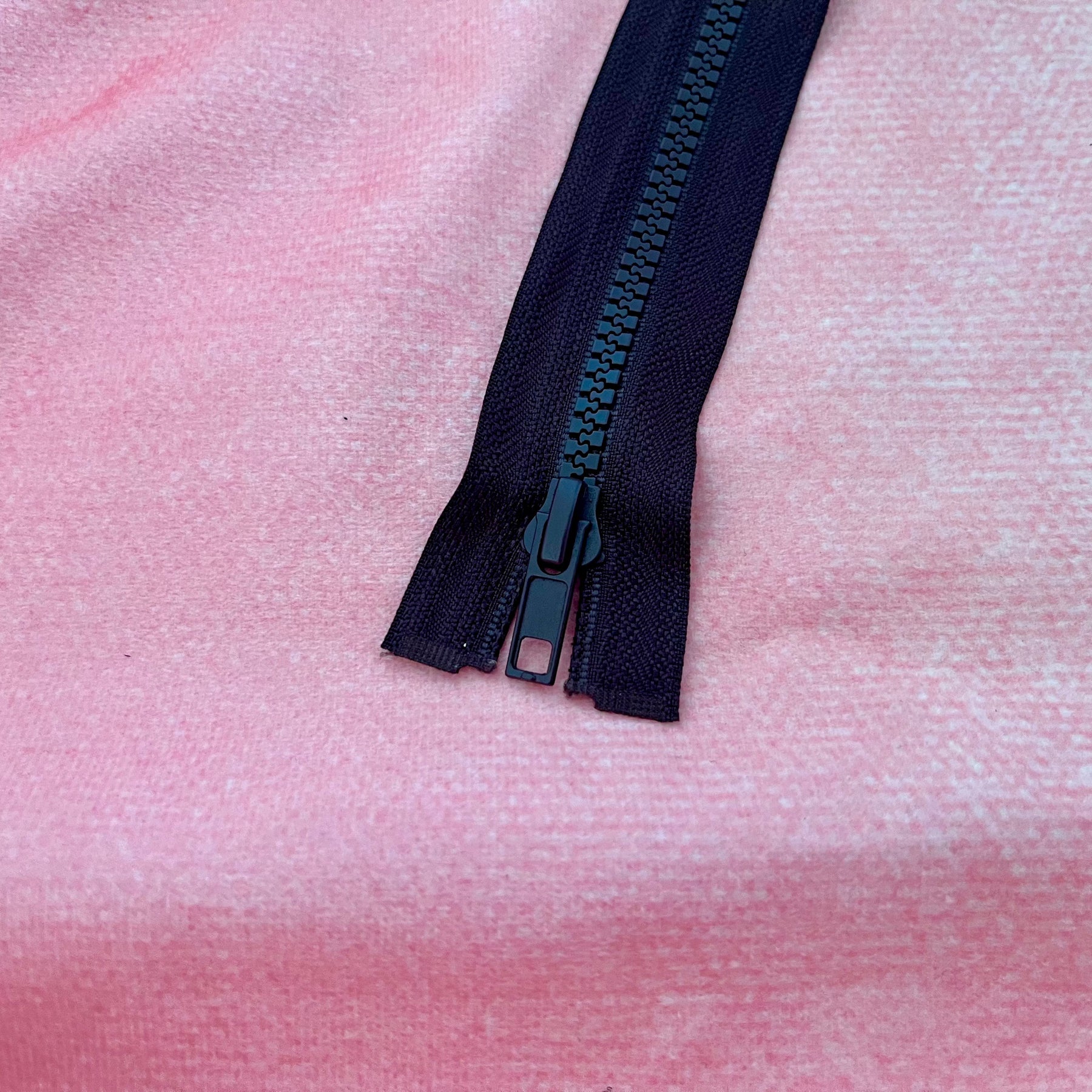 Jacken Reißverschluss 65 cm schokoladenbraun Stück poshpinks