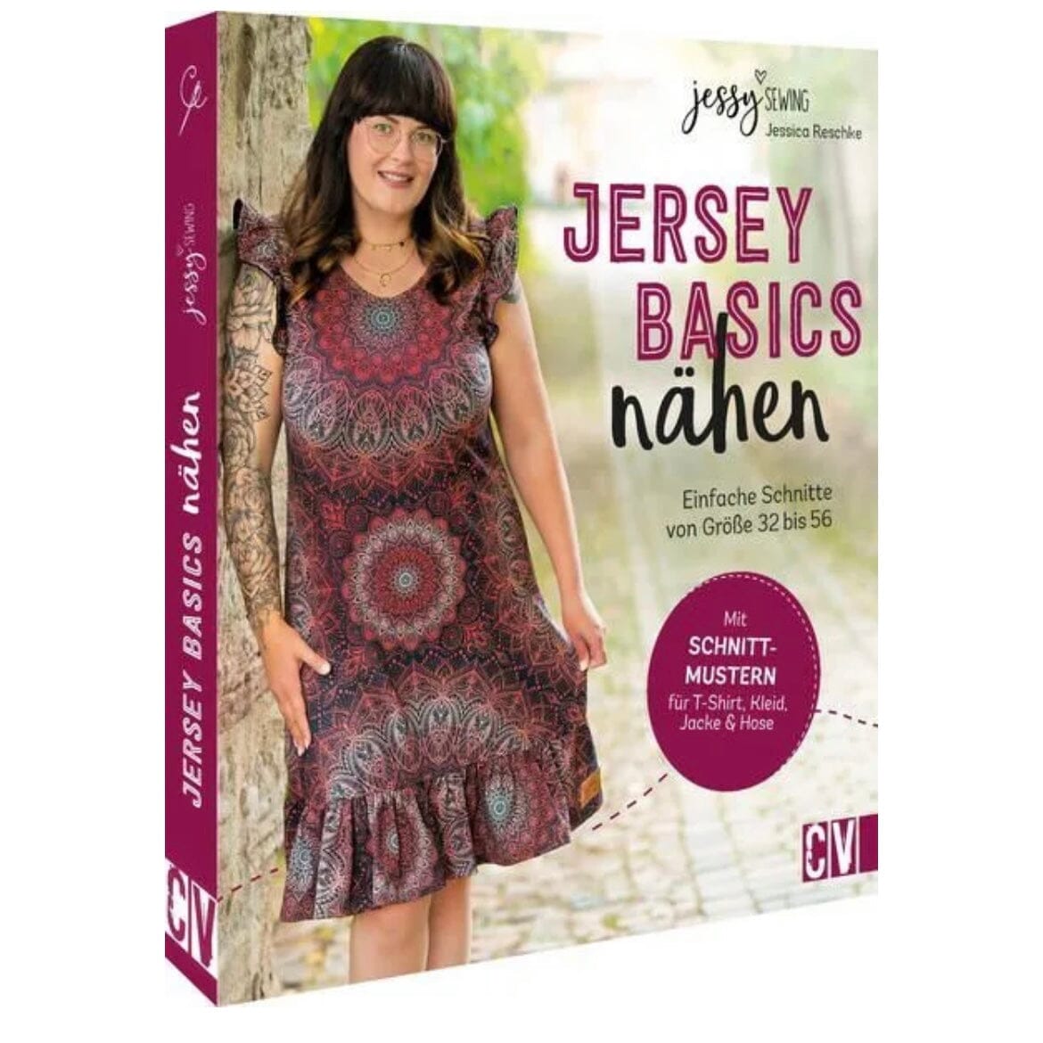 Jersey Basics Nähen einfache Schnitte von Gr.32-56 by Jessica Reschke / Jessy Sewing Stück poshpinks
