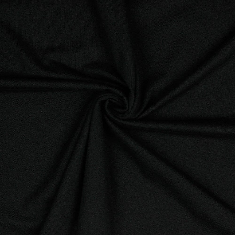 Sweatstoff - Schwarz Fabric poshpinks