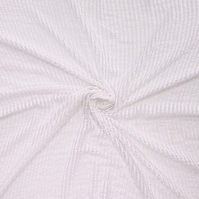 Lochstrickstoff - weiß Fabric poshpinks