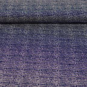 Baumwoll Popeline - micro scratchy stripes - dunkelblau Fabric poshpinks