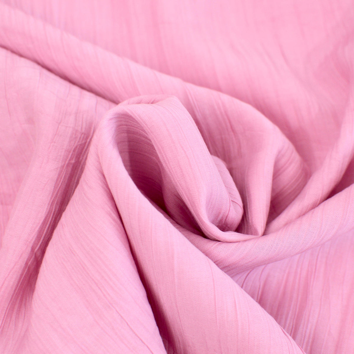 Viskose - gecrashed Glamlook rosa Fabric poshpinks