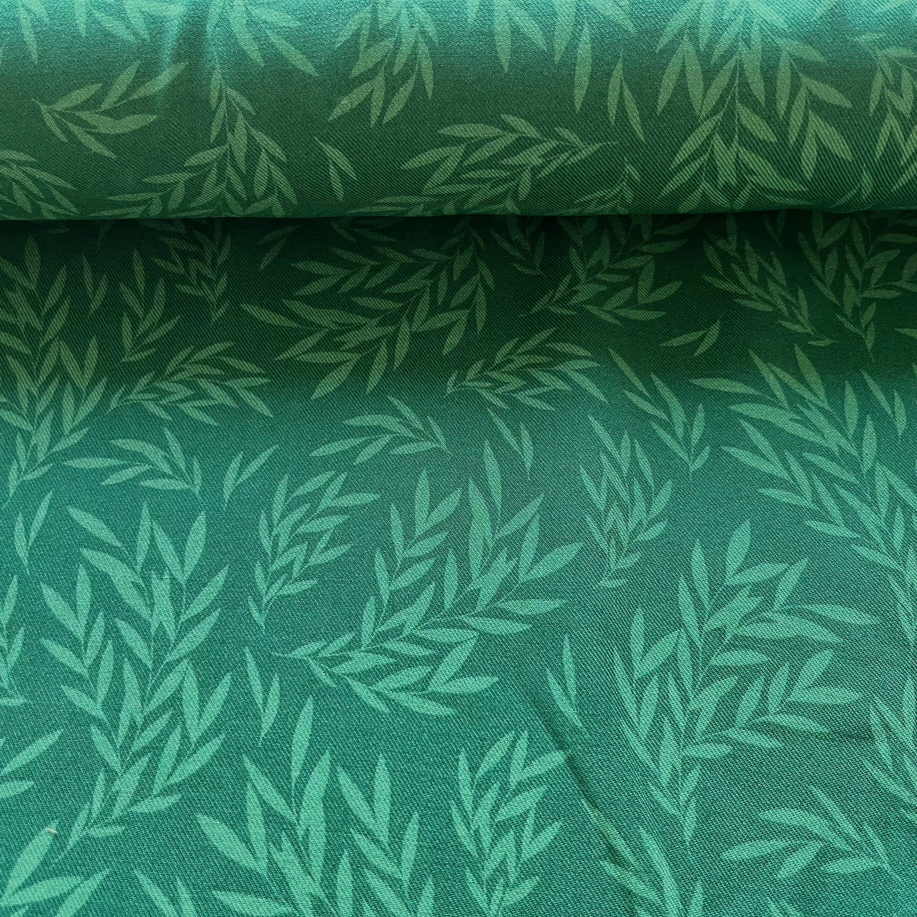 Viskosetwill - Fern - green Fabric poshpinks