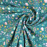Musselin Ultra Soft - Dopamin Velvet Jade Fabric poshpinks