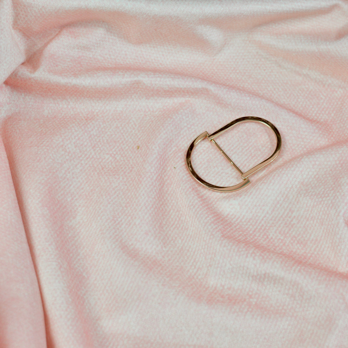 Klemm Schnalle für Stoffgürtel rosegold Stück poshpinks