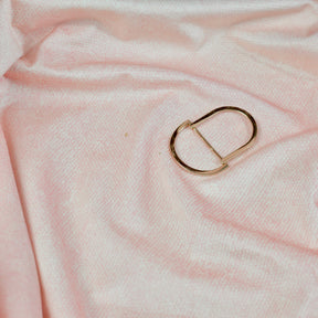 Klemm Schnalle für Stoffgürtel rosegold Stück poshpinks