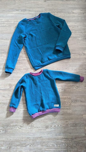 Musselin - Petrol Fabric poshpinks