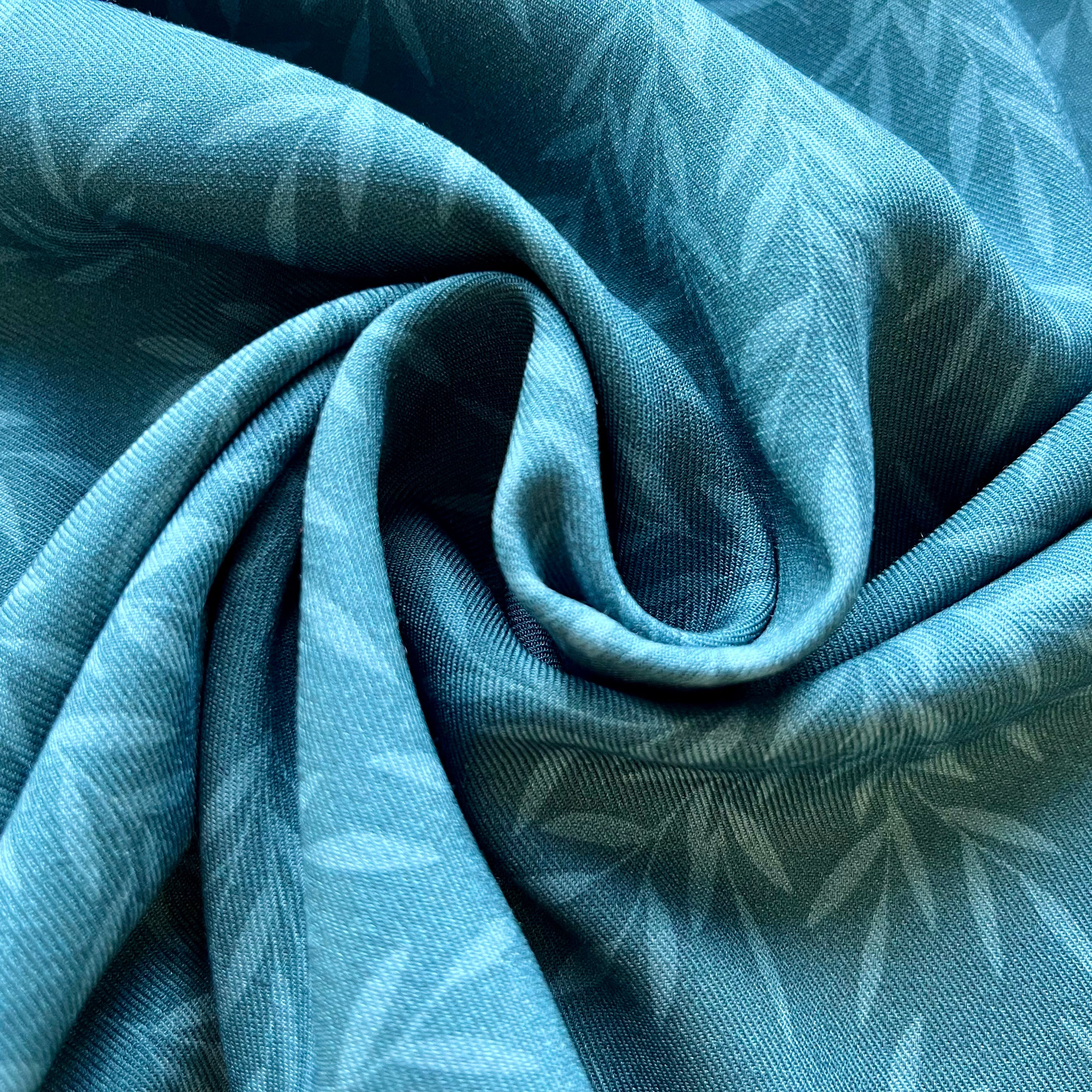 Viskosetwill - Fern - jeans Fabric poshpinks