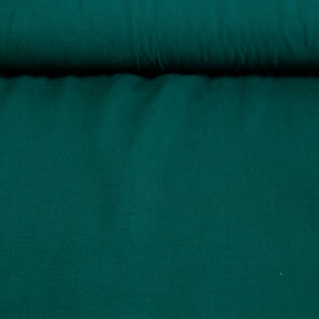 Classy knitterarme Webware Velvet Touch - dunkelgrün Fabric poshpinks