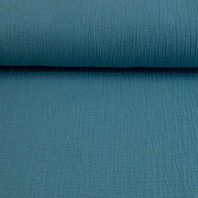 Musselin - Türkis hell Fabric poshpinks