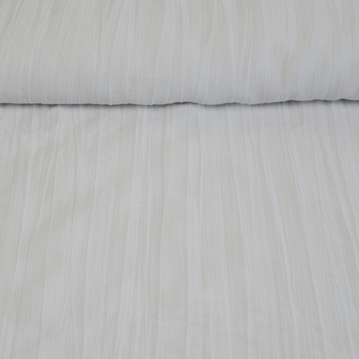 Viskose - gecrashed Glamlook weiß Fabric poshpinks