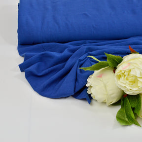 Classy knitterarme Webware Velvet Touch - royalblau Fabric poshpinks