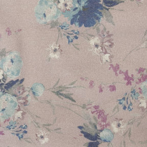 Sweat - Blumen auf rosa mit Glitzer