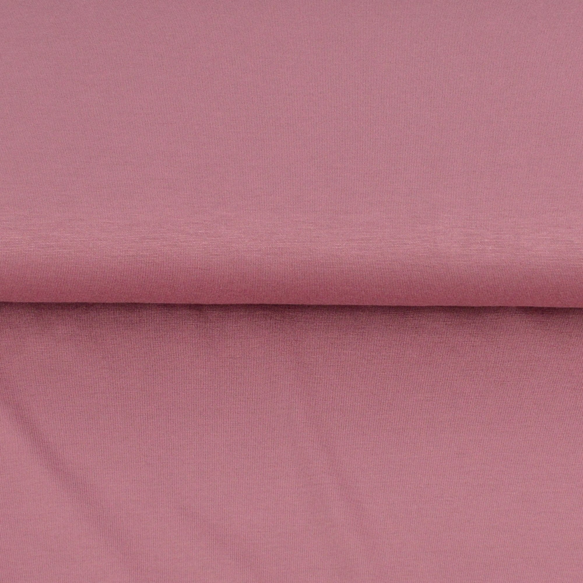 Viskose Jersey - Dunkel Altrosa - poshpinks
