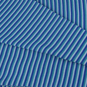 Bündchen - Stripes Petrol Blau - poshpinks